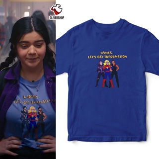 PRIA T-shirt MS MARVEL Ladies Lets Get Information Kaamala Khan - MARVEL - PREMIUM combed 24s t-Shirts superhero fi_01