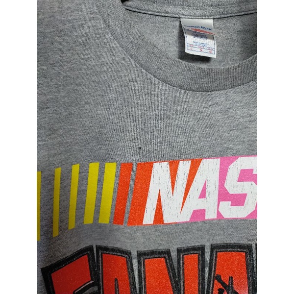 เสื้อยืด-มือสอง-ลายรถ-งาน-nascar-อก-44-ยาว-28