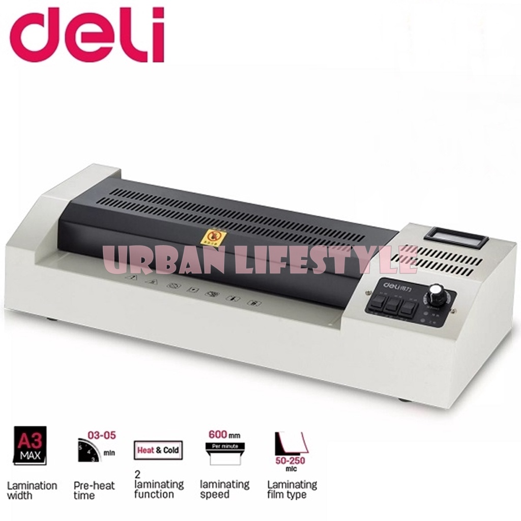 deli-no-3895-laminator-a3-เครื่องเคลือบ-บัตรและเอกสาร-เครื่องลามิเนต-ขนาด-a3