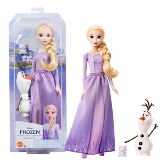 Disney Frozen Arendelle Elsa &amp; Olaf ดิสนีย์ โฟรเซ่น ตุ๊กตา เอลซ่า และ โอลาฟ HLW67
