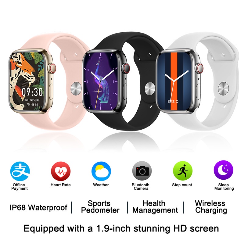 ภาพหน้าปกสินค้าsamsung สมาร์ทวอทช์ GS7 สัมผัสได้เต็มจอ Smart Watch รับประกัน 1ปี รองรับภาษาไทย นาฬิกาสมาร์ทวอทช์ บลูทูธโทรนาฬิกาจับเวล จากร้าน qxkvngdngi บน Shopee