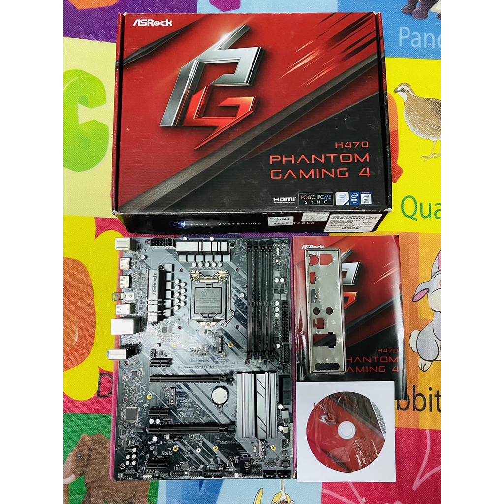 ASROCK H470 PHANTOM GAMING 4 (Socket 1200) | Shopee Thailand