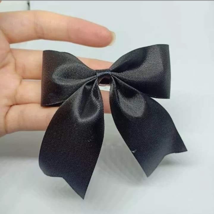 โบว์นักเรียนสุดน่ารัก-1แผง6ตัว-กิ๊บติดผม1นิ้ว-โบว์นักเรียน-โบว์-โบว์สำหรับเด็กผู้หญิง-งานผ้าลื่น-โบว์ติดผม