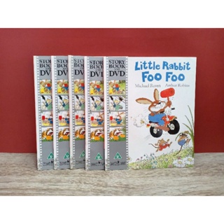 (New) Little Rabbit Foo Foo.by Michael Rosen , Arthur Robins (Illustrator) 
__Story book and DVD__