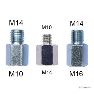 Fol อะแดปเตอร์แปลงเครื่องเจียร 5/8 นิ้ว M14 M10 M16 อุปกรณ์เสริม