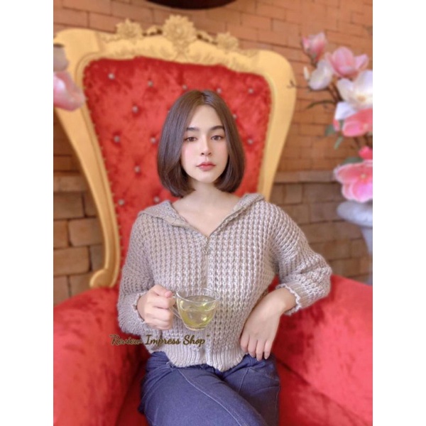 072-i-เสื้อคลุมกันหนาว-เสื้อไหมพรมถัก-รุ่นซิปกวางเงิน-อกถึง-46