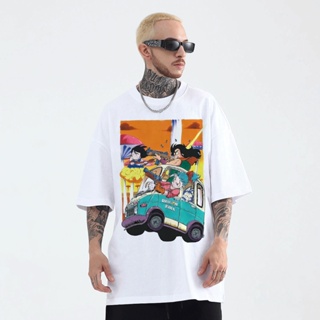 Bulma Anime T-Shirt Dragon Ball for Men Women Loose Clothing Oversize Tee Shirts Inspired Fashionเสื้อยืด_04