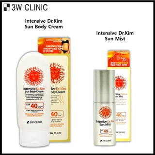 [3W Clinic] Intensive Dr.Kim Sun Body Cream / Intensive Dr.Kim Sun Mist