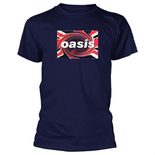 Oasis Union Jack Navy T-Shirt