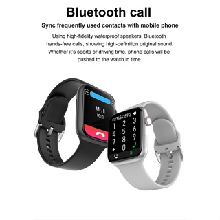 ภาพขนาดย่อของภาพหน้าปกสินค้าxiaomi สมาร์ทวอทช์ GS7 สัมผัสได้เต็มจอ Smart Watch รับประกัน 1ปี รองรับภาษาไทย นาฬิกาสมาร์ทวอทช์ บลูทูธโทรนาฬิกาจับเวล จากร้าน s4fyku_hgz บน Shopee