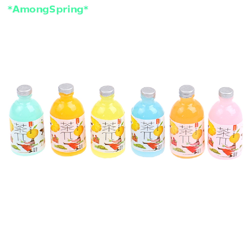 amongspring-gt-ขวดน้ําผลไม้จําลอง-ขนาดเล็ก-1-12-อุปกรณ์เสริม-สําหรับบ้านตุ๊กตา-10-ชิ้น