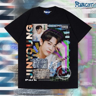 เสื้อยืดแขนสั้น Got7/park JINYOUNG TEE/FLWRCAT