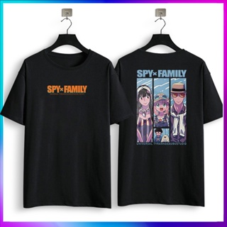 Anime T-Shirt - Spy x Family black shirt - T-TEES Clothing unisex  cotton shirt TEE women clothes Tee Tshirt t_05