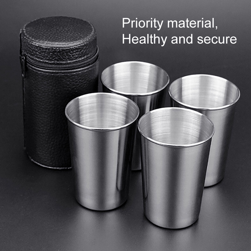 ag-4pcs-30ml-stainless-steel-travel-cup-set-drinking-wine-whisky-liquor-bottle-mug