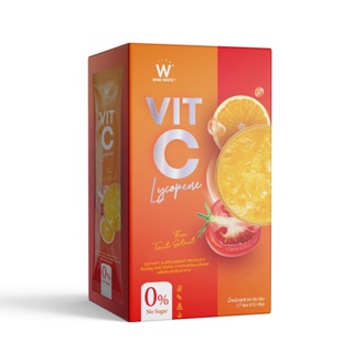 สินค้า WINK WHITE  Vit-C lycopene วิงค์ไวท์ วิตามินซี ไลโคปีน 1 กล่อง