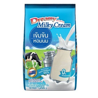 ภาพหน้าปกสินค้าหัวนมผงเข้มข้น ครีมเทียมนม ดรีมมี่ Dreamy Milky Cream 1000g หัวนมผง ที่เกี่ยวข้อง