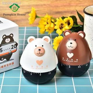 ของขวัญวันหยุด RB558 Tam Bear Kitchen Mechanical Timer Creative Timer Student Learning Reminder