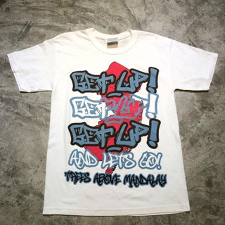 Bomba STUDIO เสื้อยืด พิมพ์ลายกราฟฟิติ แนวสตรีท วาดลายด้วยมือ สําหรับผู้ชาย และผู้หญิง