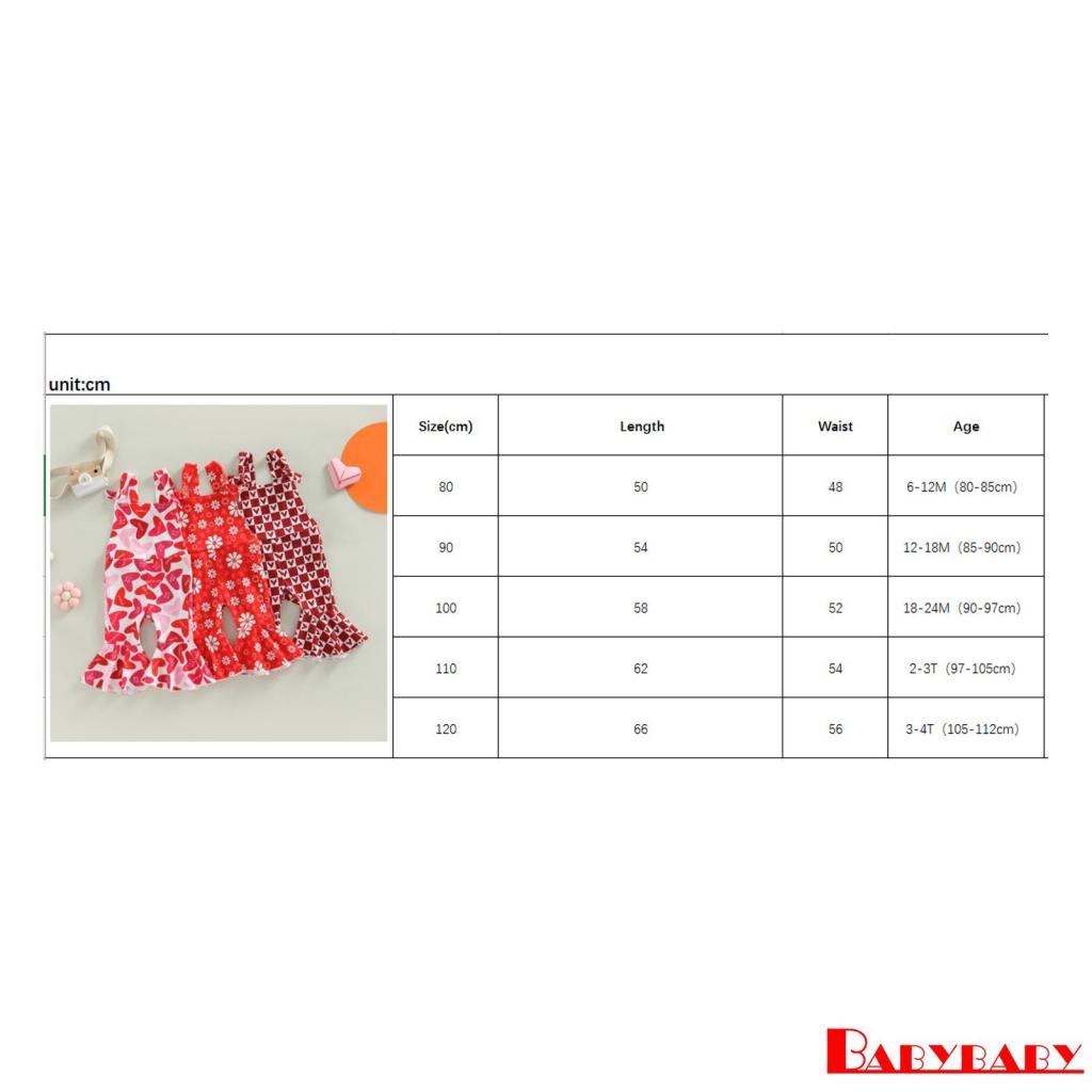 babybaby-จั๊มสูทขายาว-แขนกุด-พิมพ์ลายดอกไม้-หัวใจ-สําหรับเด็กผู้หญิง