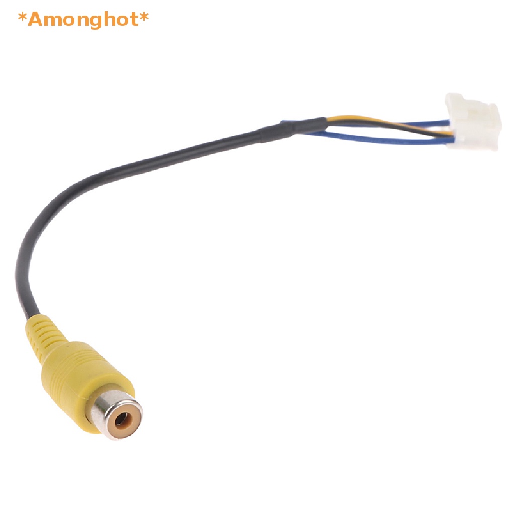 amonghot-gt-อะแดปเตอร์สายเคเบิลกล้องมองหลัง-rca-สําหรับรถยนต์-สเตอริโอ-android-radio-monitor-ใหม่