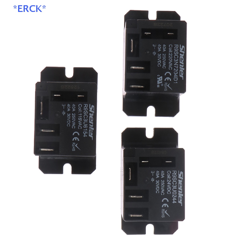 erck-gt-รีเลย์ทดแทน-r9sc3n7204d1-nt90tpnce220cb-220v-115v-24v-40a-กระแสไฟสูง