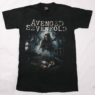 [ปรับแต่งได้]เสื้อวง Avenged Sevenfold A7X อเวนเจ็ด ผ้า คอตตอน 50% โพลี 50% (ผ้าบาง50/50)_57