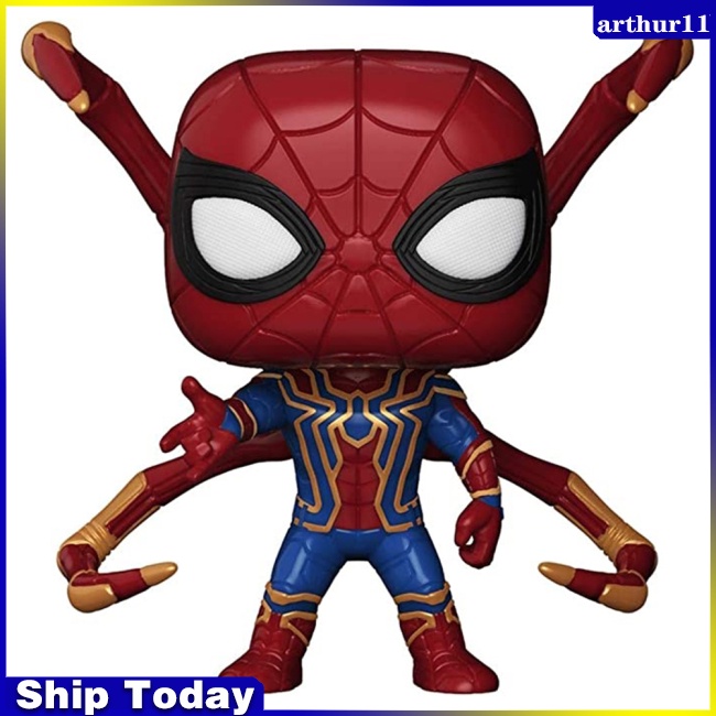 ตุ๊กตาฟิกเกอร์-อนิเมะ-arthur-funko-pop-avengers-spider-man-ของเล่นสะสม-สําหรับแฟนคลับ