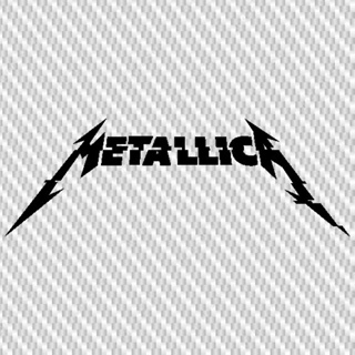 metallica สติกเกอร์  พีวีซีกันน้ำ ขนาด 5 x 15 cm ราคา ชิ้นละ 19 บาท