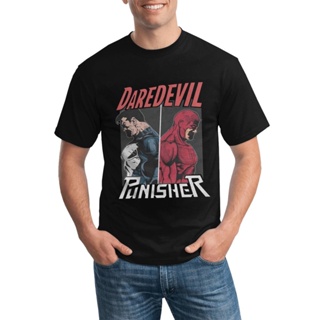 New Arrival Fashion Gildan Tshirts Marvel The Punisher Vs. Daredevil Various Colors Available_05