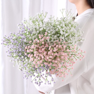 【AG】Realistic Fake Gypsophila Vivid Non-fading DIY Bridal Bouquet Home Artificial Flower Household Supplies