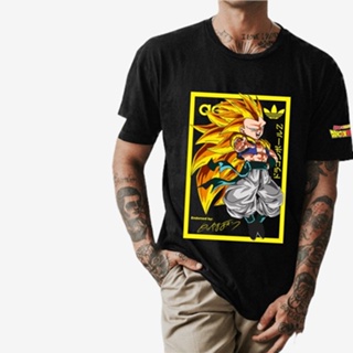 Dragonball Gotenks Adidas Edition Super Premium T-shirt Available big size 4XL 5XL Hypebeast Streetwear_05