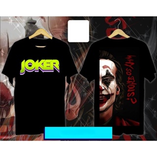 Marvel joker jack series cotton comfortable T-shirt mens and womens top_01