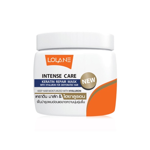 lolane-intense-care-keratin-repair-mask-with-hyaluron-for-dehydrated-hair-ทรีทเมนท์บำรุงผม-200g