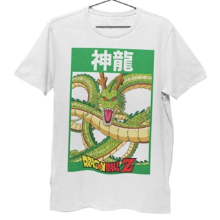 เสื้อยืดผ้าฝ้ายพิมพ์ลาย เสื้อยืด Unisex รุ่นเชนลอง เชนรอน เทพเจ้ามังกร Shenlong T-Shirt ดราก้อนบอลแซด Dragon Ball Z_05