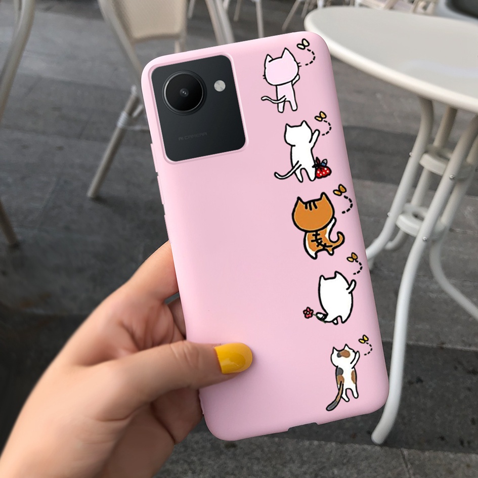 เคสโทรศัพท์มือถือ-ซิลิโคนนิ่ม-ลายเพ้นท์สี-สําหรับ-realme-c30-c30s-rmx3690-rmx3581-realmec30-c-30-s