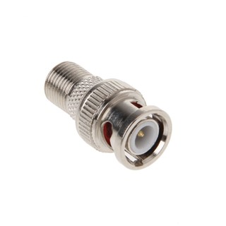 BNC ปลั๊ก F หญิงแจ็ค Coax Connector Adapter สำหรับกล้องวงจรปิด แบบข้อสั้น (ออกใบกำกับภาษีได้)