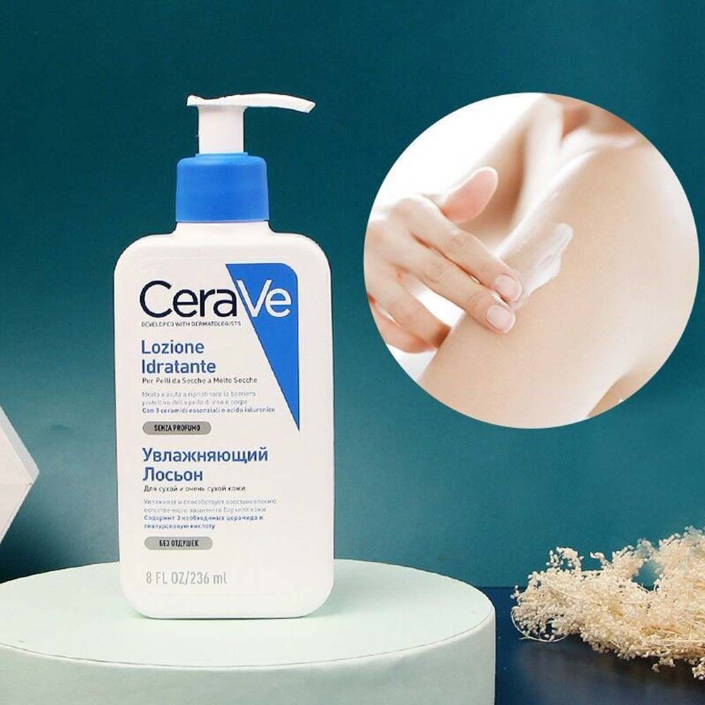 CeraVe Body Lotion Moisturizing and Non greasy Patent MVE Technology