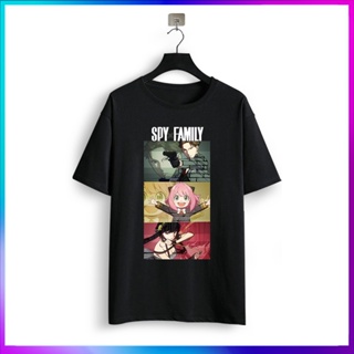Spy x Family Spy Play House Anime T Shirt Cartoon Printing Round Neck Short Sleeves Tops Loose Large Size Student S_05