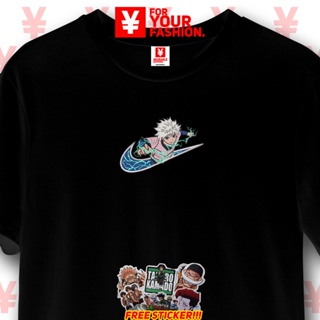 เสื้อยืดผ้าฝ้ายพิมพ์ลายแฟชั่น เสื้อยืด พิมพ์ลายอนิเมะ Fyf SERIES 3 - KILLUA V3 X NIKE EMBROIDERY สําหรับผู้ชาย_02