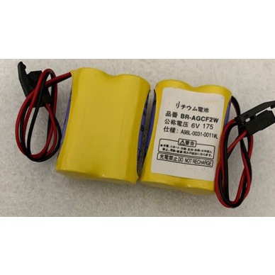 br-agcf2w-6v-a98l-0031-0011-fanuc-แบตเตอรี่ลิเธียมเครื่องมือเครื่อง-cnc-แจ็คดำ-ส่งทุกวัน