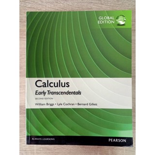 9781292062310 CALCULUS EARLY TRANSCENDENTALS (GLOBAL EDITION) (ราคาพิเศษ)