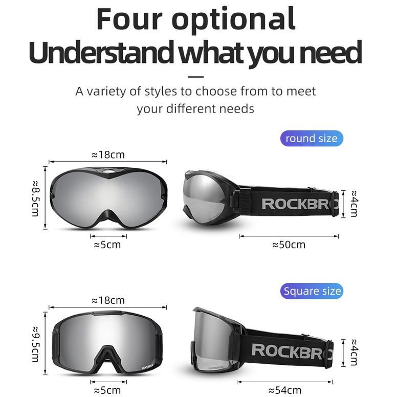 rockbros-แว่นตาสกี-สองชั้น-ป้องกันหมอก-แว่นตาสกี-ผู้ใหญ่-หมวกกันน็อค-อุปกรณ์ขี่สกีเย็น