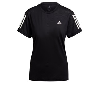 adidas วิ่ง เสื้อยืด Own the Run Cooler ผู้หญิง สีดำ H59273