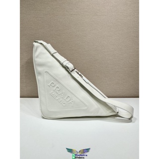 PD triangle underarm shopper tote versatile chest waitst bag shoulder zipper baguette top grade
