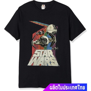 เสื้อยืดโอเวอร์ไซส์2021 ข้อเสนอพิเศษ หุ่นยนต์ ผู้ชาย Star Wars Mens Retro Graphic T-Shirt คอกลม แฟชั่น  ผ้าฝ้ายแท้_01