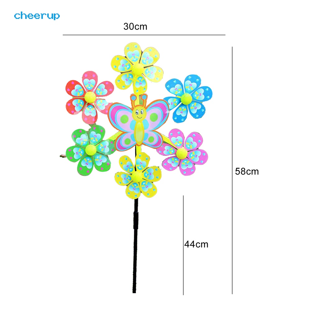 cheerupf-กังหันลมพลาสติก-รูปชิงช้าสวรรค์-6-ใบ-สําหรับเด็ก