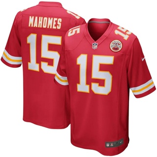 เสื้อกีฬารักบี้ NFL Kansas City Chief Chiefs No. เสื้อกีฬาแขนสั้น ลายทีม Patrick Mahomes มี 15 ชิ้น
