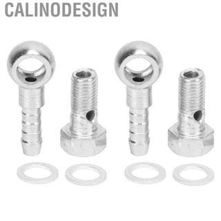 Calinodesign Brake Fitting Adapter M8 Banjo Hose Fittings 8mm Thread Direct Replacement for 4-5mm Fuel Oil Hoses