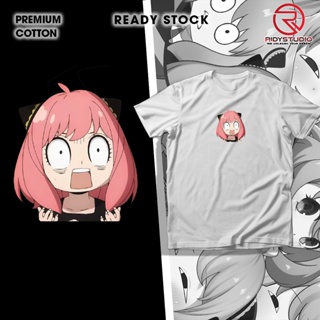 [Ready Stock]Baju Anya forger shocked face spy x family loid yor T Shirt Unisex Tee_05