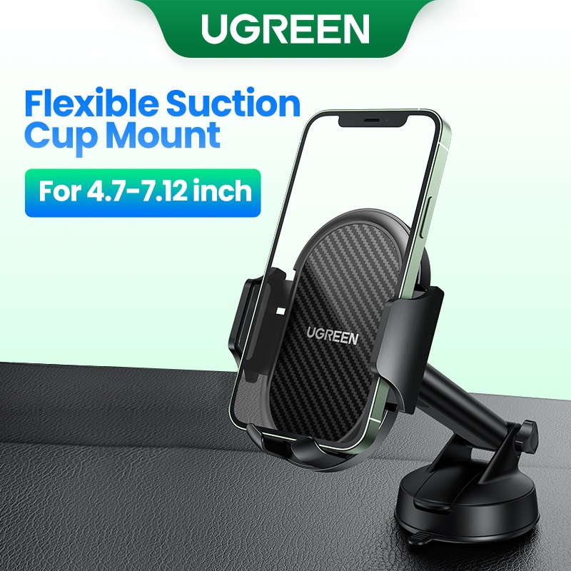 ราคาและรีวิวUGREE car holder ที่วางมือถือ แบบสูญญากาศ สำหรับใช้บนรถยนต์